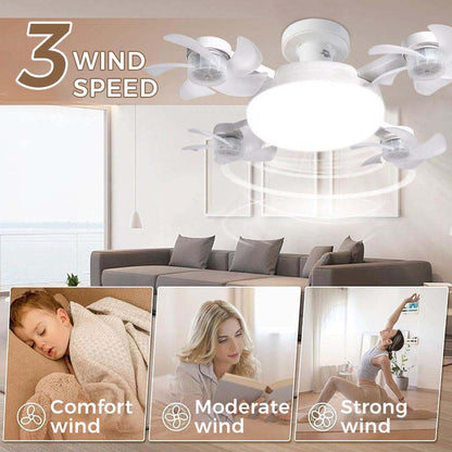 InstaBreeze: 2-in-1 Fan & LED