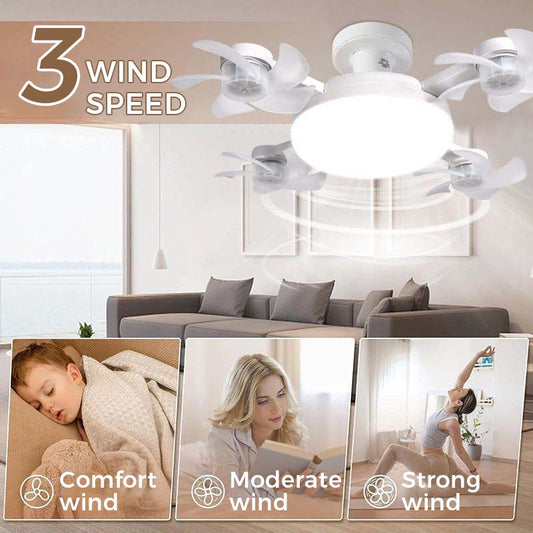 InstaBreeze: 2-in-1 Fan & LED