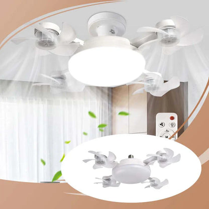 InstaBreeze: 2-in-1 Fan & LED